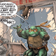 Illustration for article titled The iBatman/Teenage Mutant Ninja Turtles/i Crossover Has Had Its Mandatory Hero Fight, and It Is Fantastic